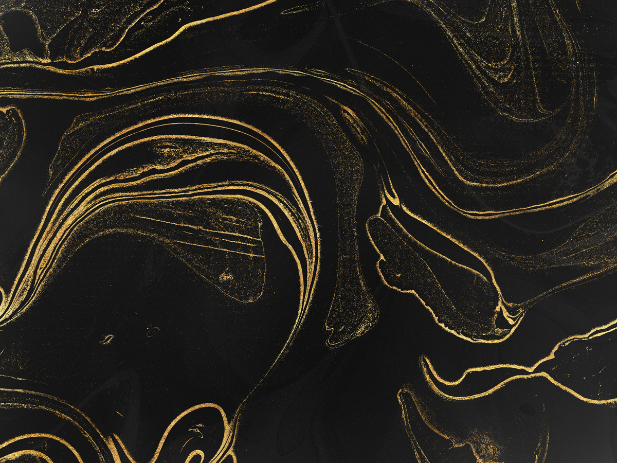 Black and Gold Abstract Background